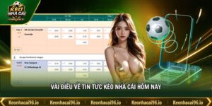 Vài điều về tin tức kèo nhà cái hôm nay