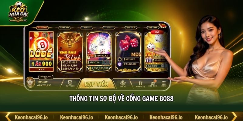 Thông tin sơ bộ về cổng game GO88 Thông tin sơ bộ về cổng game GO88