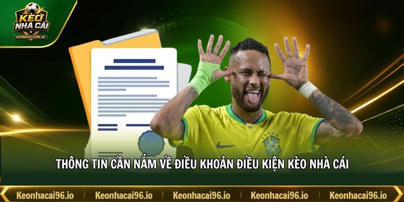 Thông tin cần nắm về điều khoản điều kiện kèo nhà cái